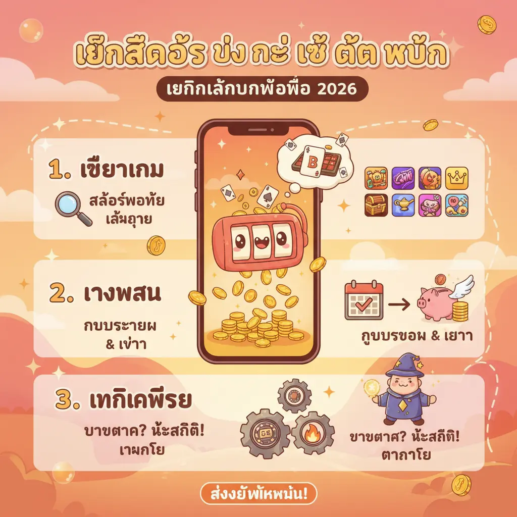 เล่นสล็อต ยัง ไง ให้แตกหมื่น - บาคาร่า