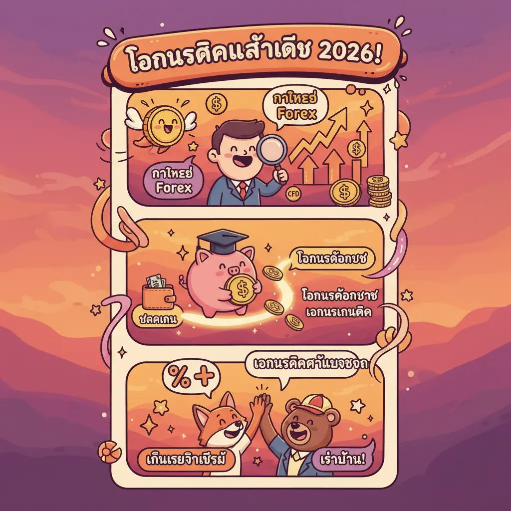 โบนัสฝากครั้งแรก - การเทรด Forex