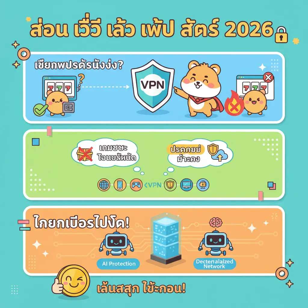 สอน วิธี เข้า เว็บ สล็อต - VPN