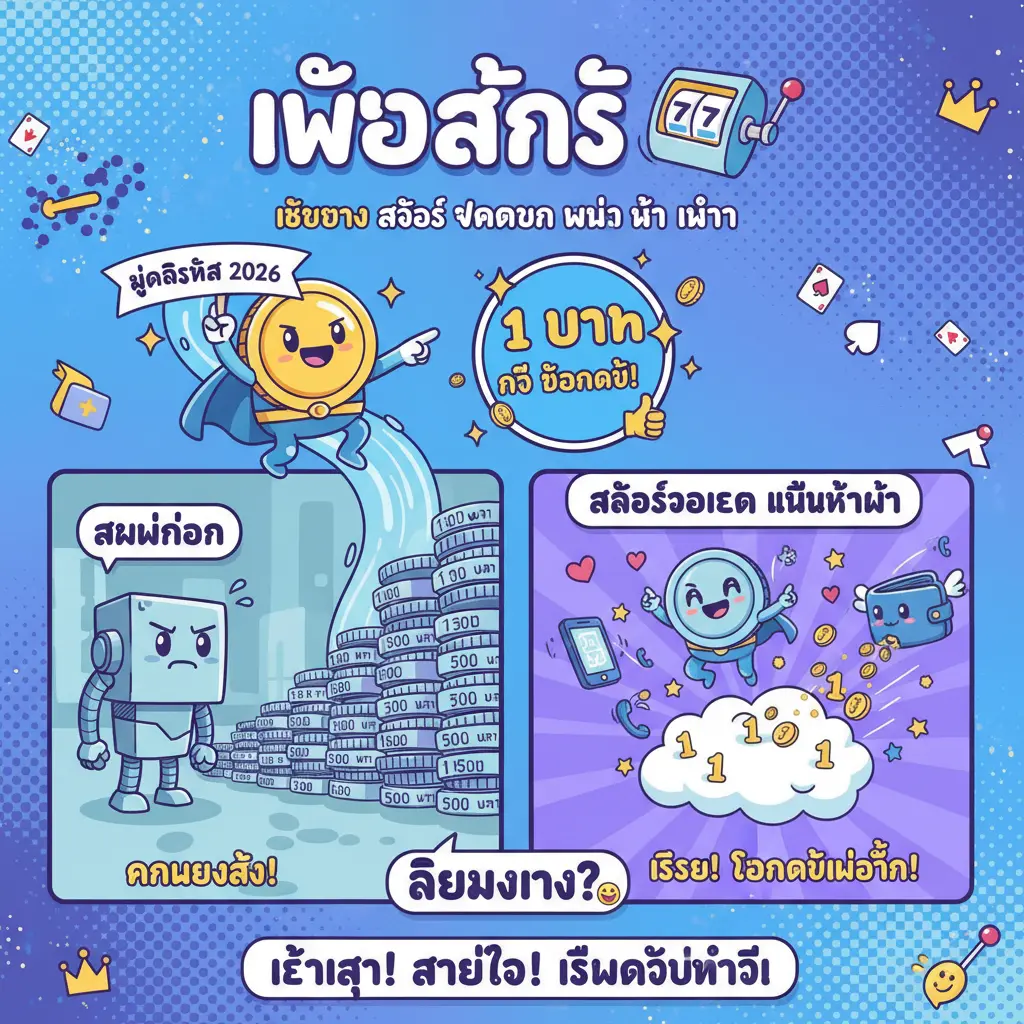 เว็บตรง สล็อต ฝากถอน ไม่มี ขั้นต่ำ 1 บาท ก็ ถอนได้ - เว็บสล็อต
