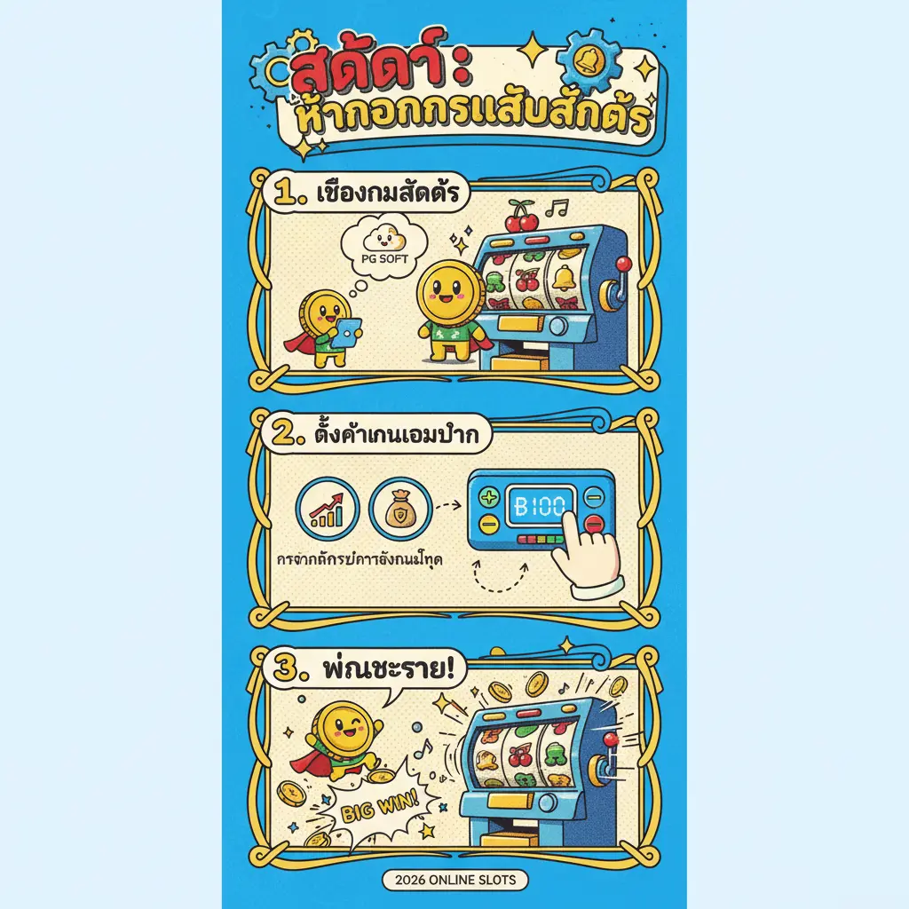 ขั้น ตอน การเล่นสล็อต - สล็อต