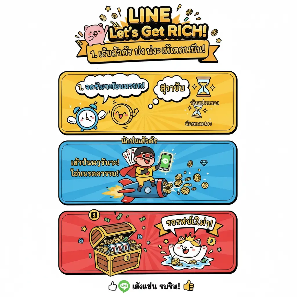 เล่นสล็อต ยัง ไง ให้แตกหมื่น - LINE Lets Get Rich