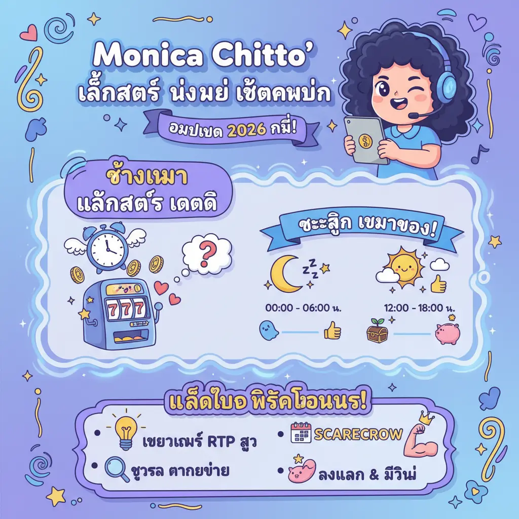 เล่นสล็อต ยัง ไง ให้แตกหมื่น - Monica Chitto